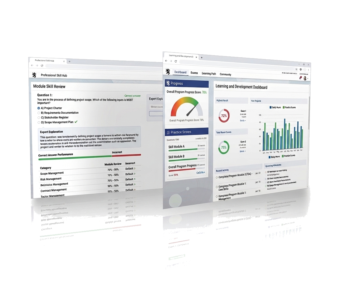 Plant Doctor Exam progress dashboard preview